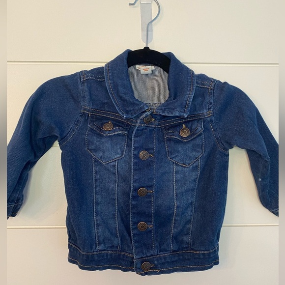 Cat & Jack snap up denim jacket size 12 months - Picture 1 of 5